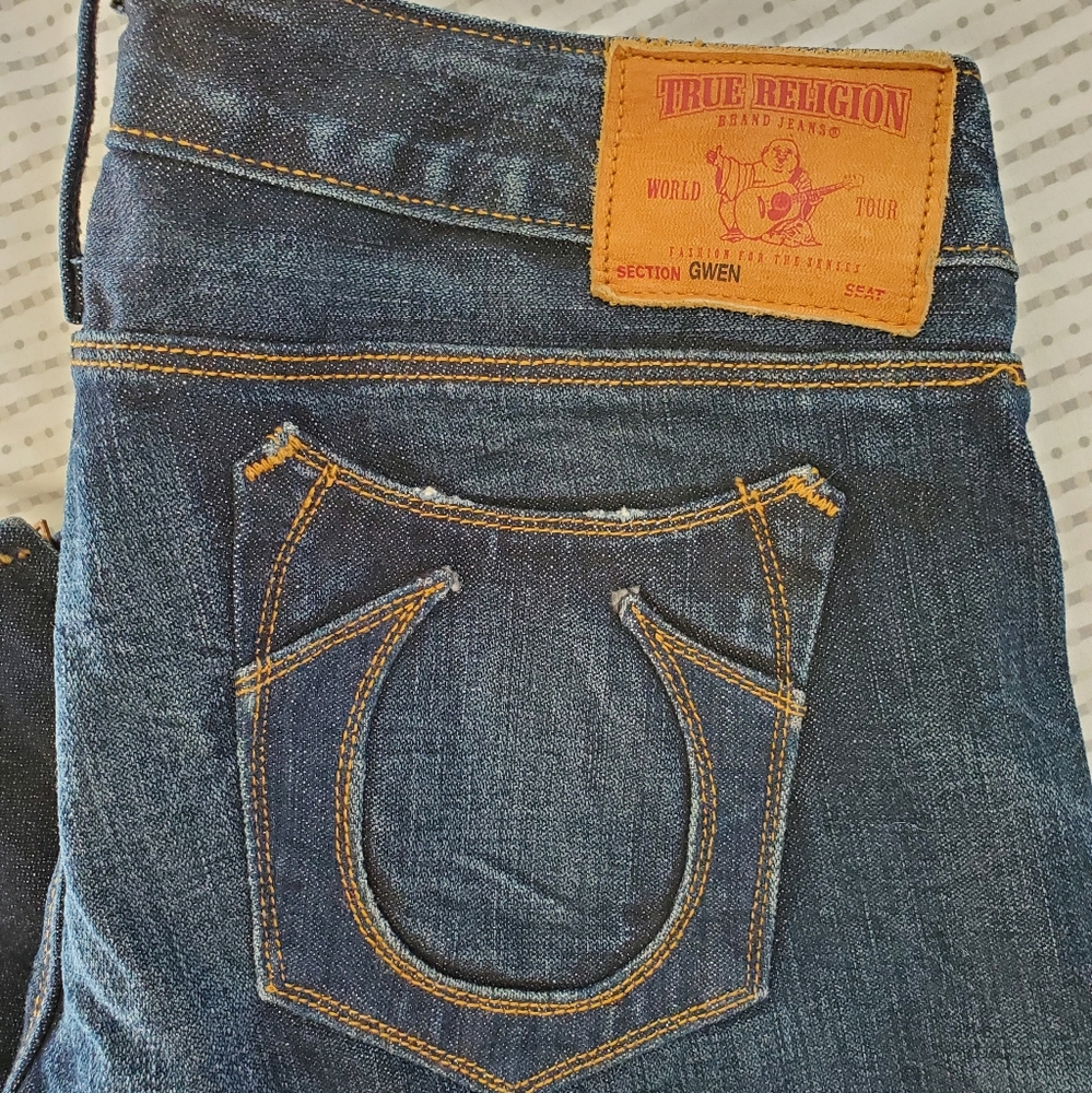 🔥True Religion Button Fly Skinny Jeans